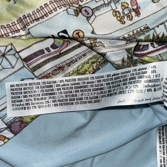 Walt Disney 50th Anniversary maps shirt. Long sleeve.  Size Medium. - Picture 8 of 16